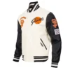 San Francisco Giants Retro Classic Wool & Leather Varsity Jacket – WhiteBlack