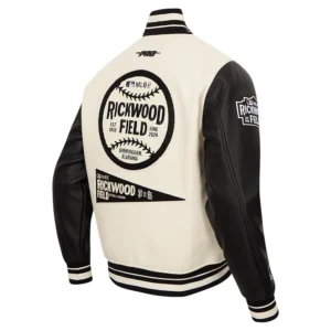 San Francisco Giants Rickwood Classic Wool & Leather Varsity Jacket – WhiteBlack 1