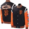 San Francisco Giants Title Holder Full-Snap Varsity Jacket 2