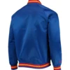 San Francisco Warriors Throwback Wordmark Classics Full-Snap Satin Jacket 1