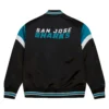 San Jose Sharks Cooperstown Black Jacket 1