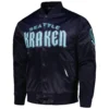 Seattle Kraken Classic Deep Varsity Jacket