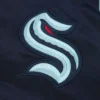 Seattle Kraken Cooperstown Navy Blue Jacket 2