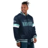 Seattle Kraken Home Game Navy Blue Varsity Jacket