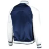 Seattle Kraken Primetime Navy Blue Raglan Jacket 1