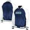 Seattle Kraken Primetime Navy Blue Raglan Jacket 2