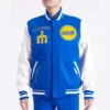 Seattle Mariners Retro Classic Rib Wool & Leather Varsity Jacket