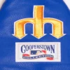 Seattle Mariners Retro Classic WhiteBlue Wool & Leather Varsity Jacket 6
