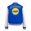 Seattle Mariners Retro Classic Womens Wool Leather Varsity BlueWhite Jacket 1