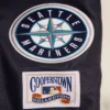 Seattle Mariners Retro Classic Wool & Leather Varsity Jacket – WhiteBlack 5