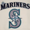 Seattle Mariners Retro Classic Wool & Leather Varsity Jacket – WhiteBlack 6