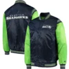 Seattle Seahawks Enforcer Varsity Jacket 2