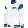 Seattle Seahawks Full-Snap Vintage Varsity Jacket