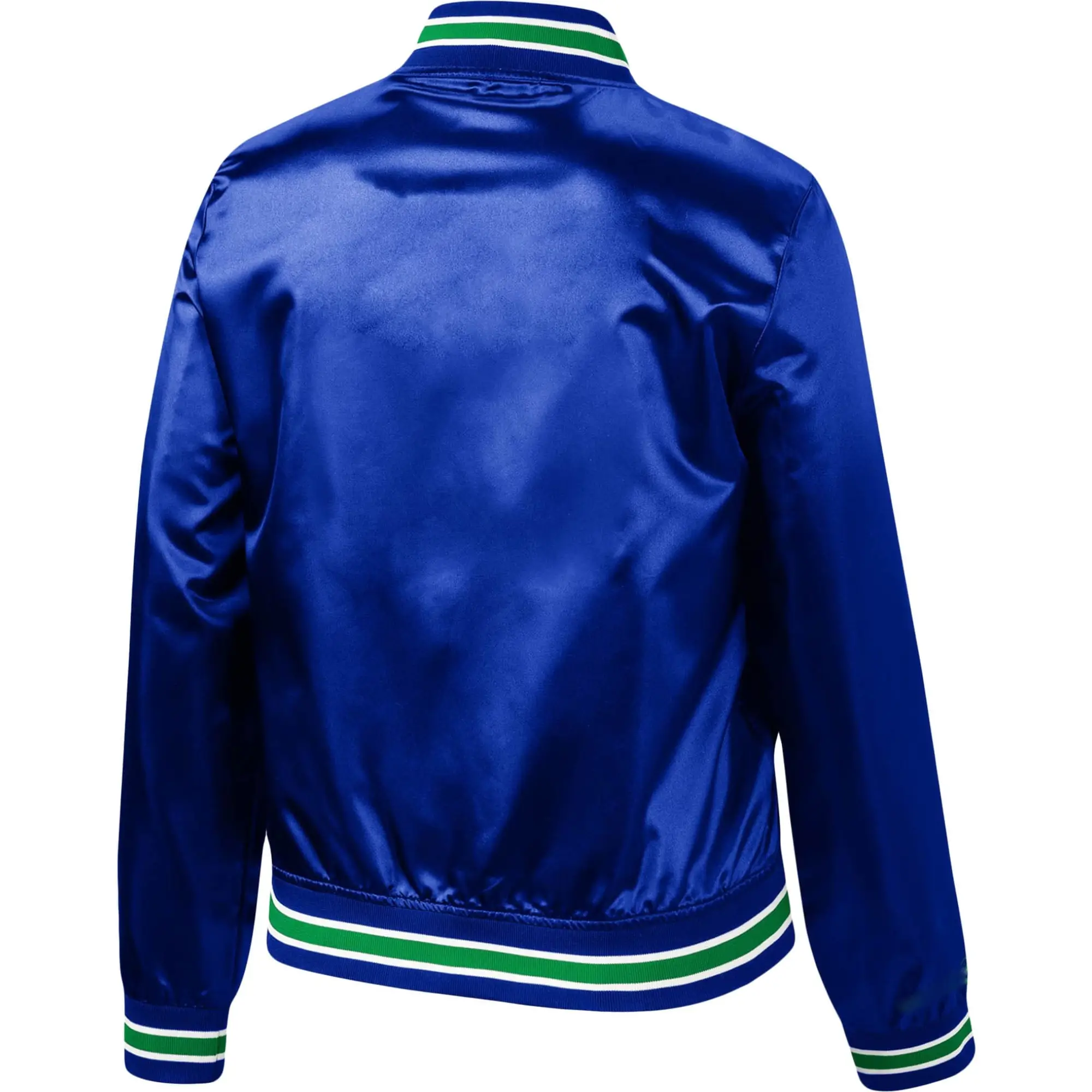 Seattle Seahawks Lightweight Satin Varsity Jacket 1