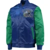 Seattle Seahawks Locker Room Throwback Classic Rib Varsity Jacket