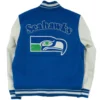 Seattle Seahawks Retro Classic Varsity Jacket 1
