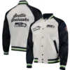 Seattle Seahawks Tommy Hilfiger The Varsity Raglan Varsity Jacket 2
