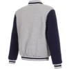 Seattle Seahawks Two Tone Wool Varsity Jacket 1