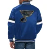 St. Louis Blues Blue Varsity Jacket 1