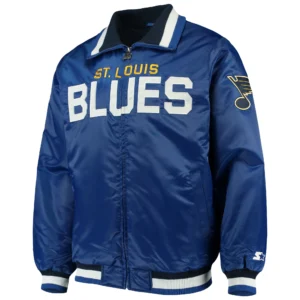 St. Louis Blues Captain Varsity Jacket