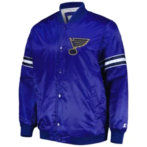 St. Louis Blues Pick & Roll Varsity Jacket