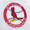 St. Louis Cardinals City Collection Satin Varsity Jacket – Cream 4