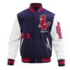St. Louis Cardinals Logo Old English Wool & Leather Varsity Jacket 1