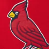St. Louis Cardinals One Color Handcrafted Logo Red Wool Varsity Jacket 2