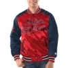 St. Louis Cardinals Renegade Satin Varsity RedBlue Jacket