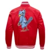 St. Louis Cardinals Retro Classic Red Satin Varsity Jacket – Red 3