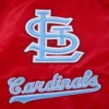 St. Louis Cardinals Retro Classic Red Satin Varsity Jacket – Red 4