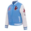 St. Louis Cardinals Retro Classic Women’s Wool & Leather Varsity Jacket – BlueWhite 2