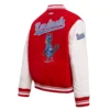 St. Louis Cardinals Retro Classic Women’s Wool & Leather Varsity Jacket – RedWhite 3