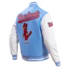 St. Louis Cardinals Retro Classic Wool & Leather Varsity Jacket – BlueWhite 1