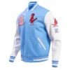 St. Louis Cardinals Retro Classic Wool & Leather Varsity Jacket – BlueWhite