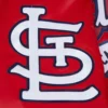 St. Louis Cardinals Script Tail Red Satin Varsity Jacket 5