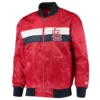 St. Louis Cardinals The Ambassador Satin Varsity Red Jacket