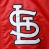 St. Louis Cardinals The Captain II Satin Varsity Red Jacket 2