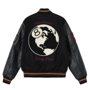 Stussy 8 Ball 40th Anniversary IST Varsity Jacket 1