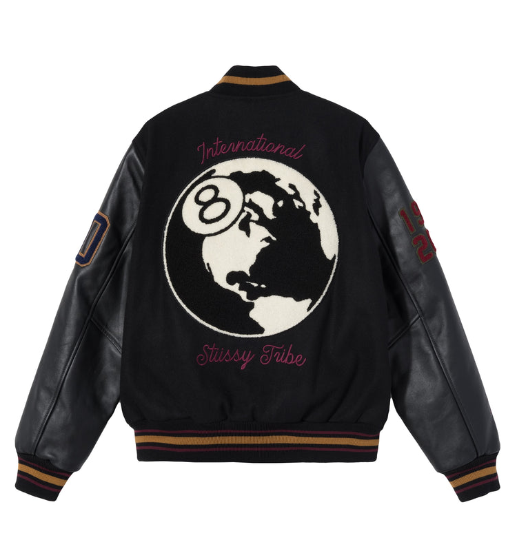 Stussy 8 Ball 40th Anniversary IST Varsity Jacket 1