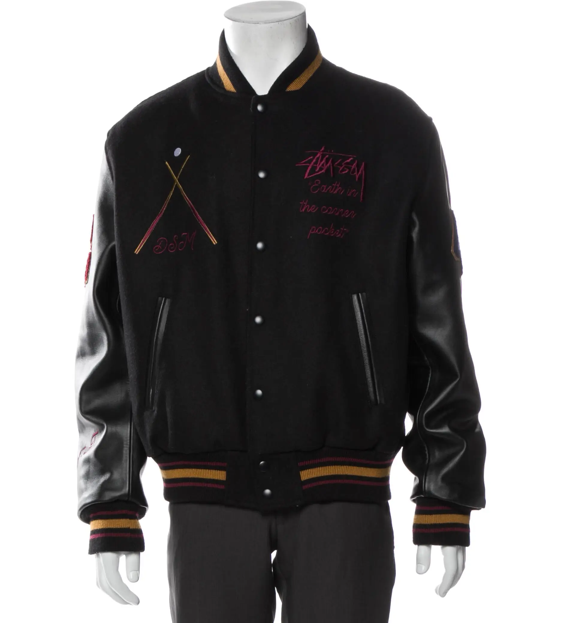 Stussy 8 Ball 40th Anniversary IST Varsity Jacket 3