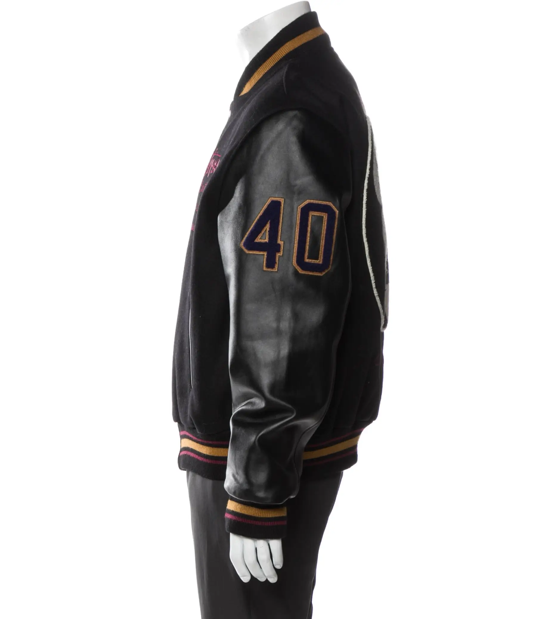 Stussy 8 Ball 40th Anniversary IST Varsity Jacket 4