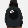 Stussy 8 Ball Black Quilted Liner Jacket 4