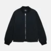 Stussy 8 Ball Black Quilted Liner Jacket