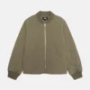 Stussy 8 Ball Olive Quilted Liner Jacket