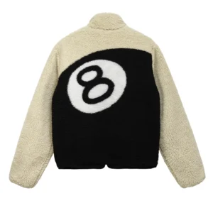 Stussy 8 Ball Sherpa Reversible Jacket 1