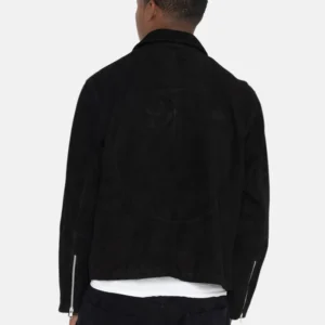 Stussy 8 Ball Suede Bing Jacket Black 6