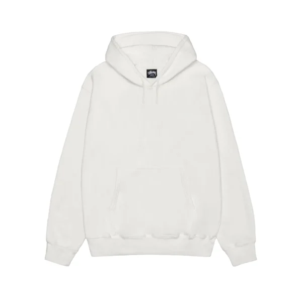 Stussy Buana Pigment Dyed White Hoodie
