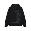 Stussy Buana Stock Full Zip Black Hoodie 1