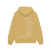 Stussy Buana Stock Full Zip Yellow Hoodie 1